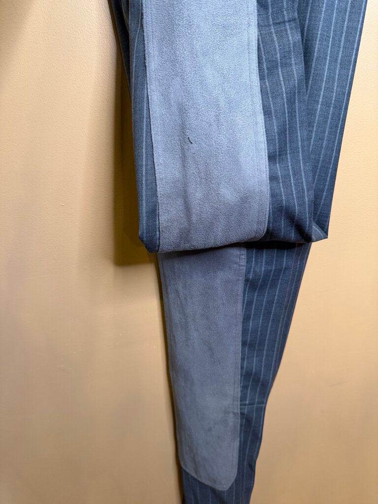 GRAY PINSTRIPE BETTY BERDINE JODS