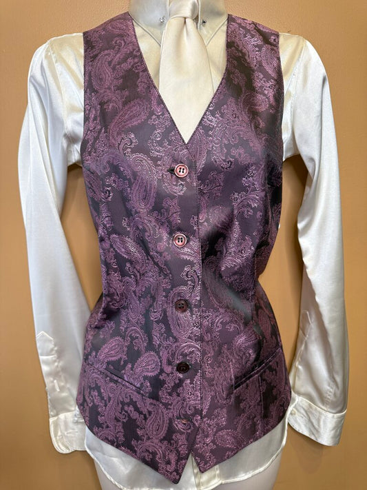 PINK PAISLEY BETTY BERDINE VEST