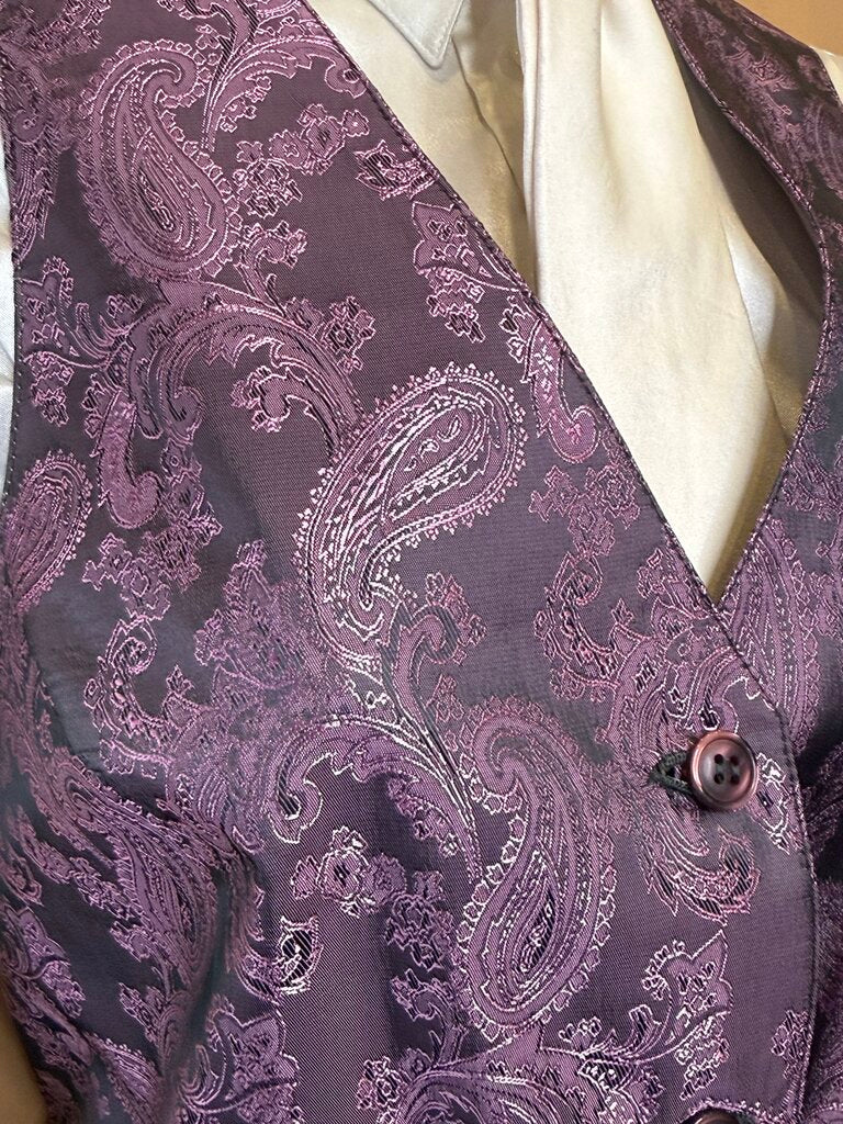 PINK PAISLEY BETTY BERDINE VEST
