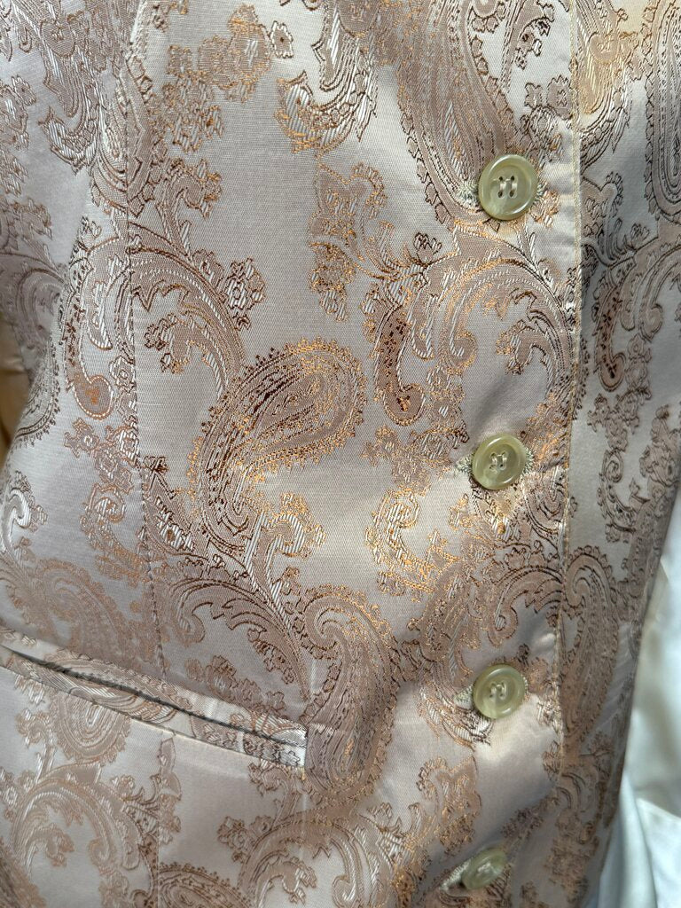 GOLD PAISLEY BETTY BERDINE VEST
