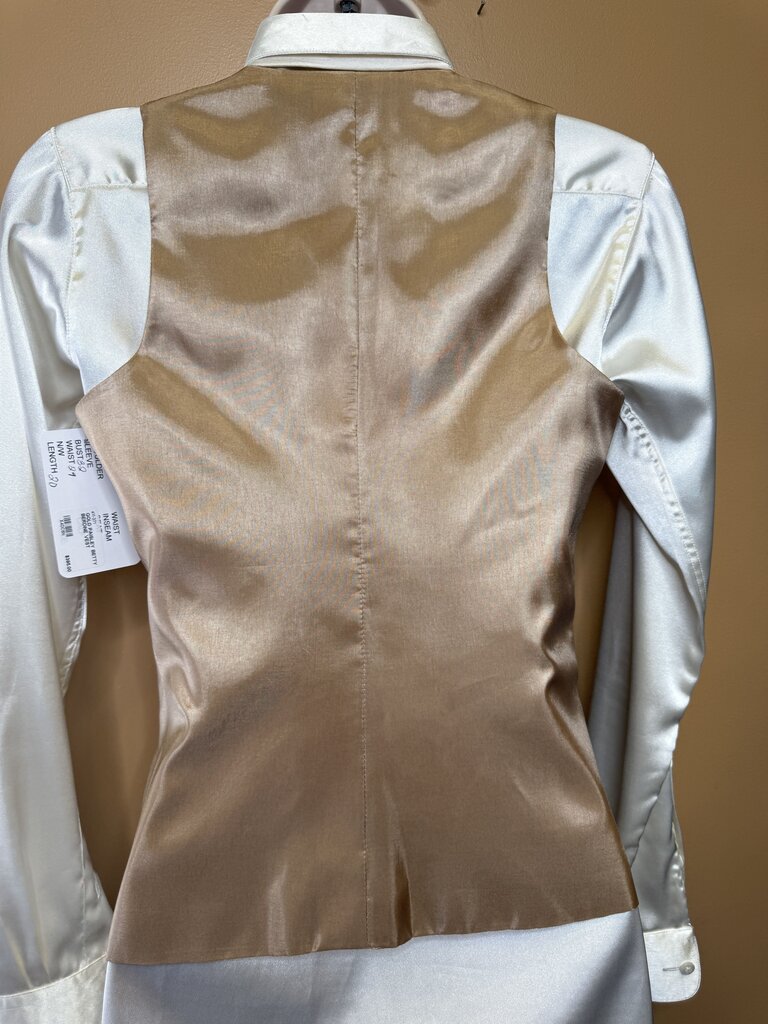 GOLD PAISLEY BETTY BERDINE VEST