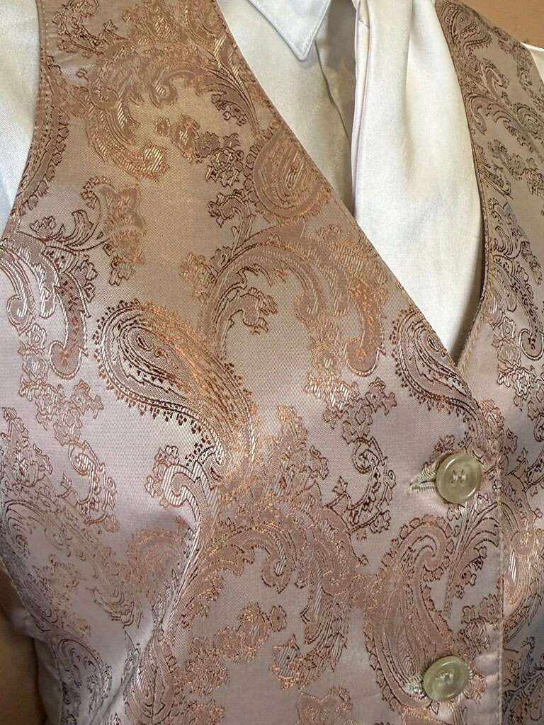 GOLD PAISLEY BETTY BERDINE VEST