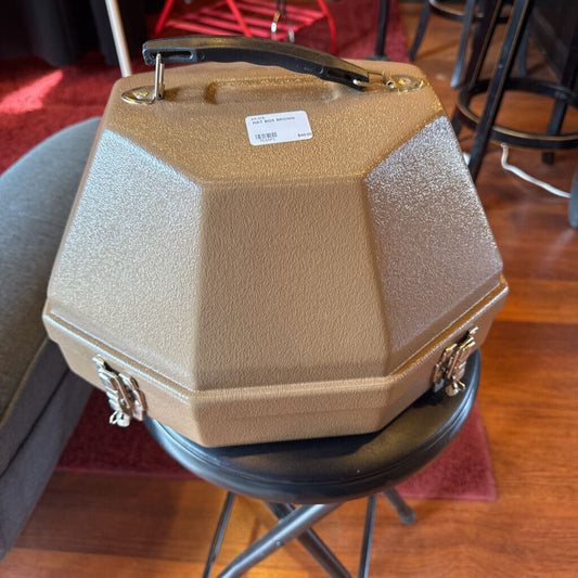 HAT BOX BROWN