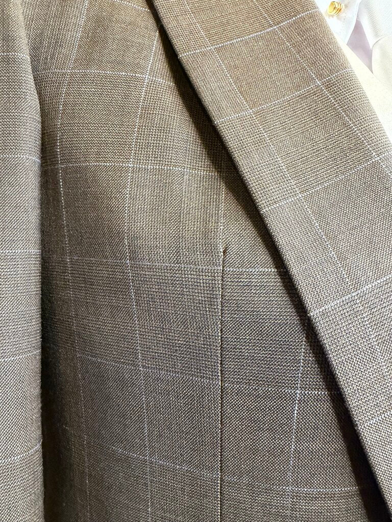 HAWKWOOD BROWN AND BLUE DAY SUIT