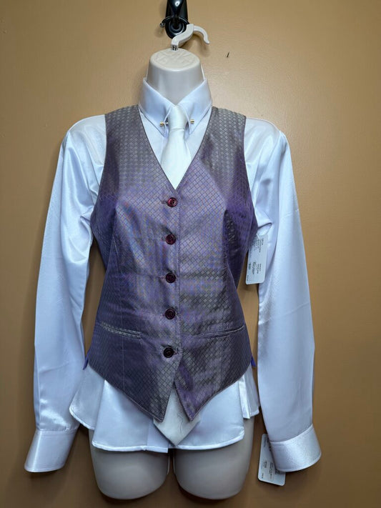 BETTY BERDINE PURPLE VEST