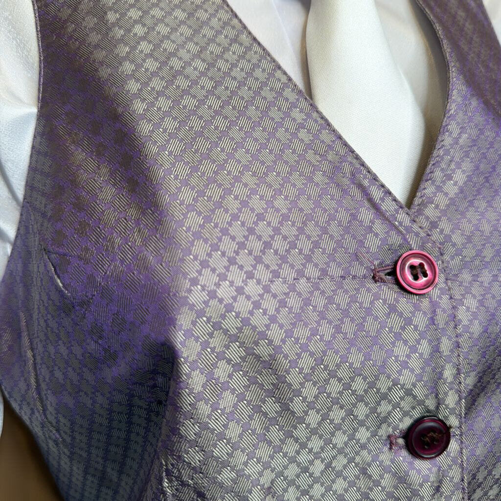 BETTY BERDINE PURPLE VEST