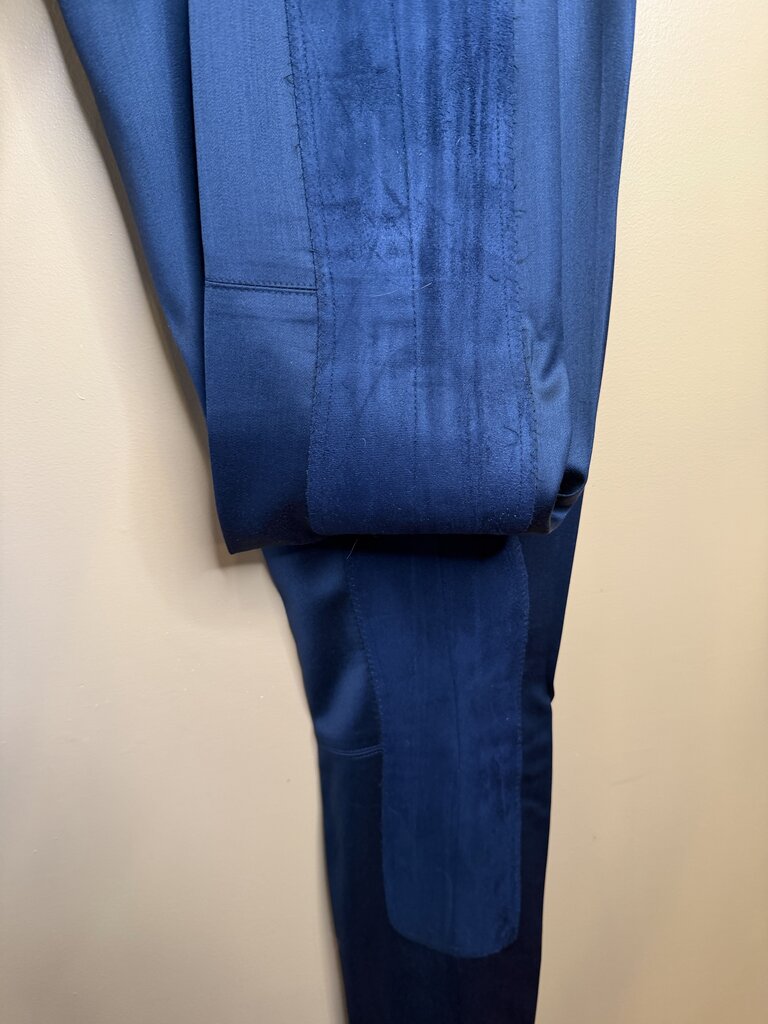 MARSHA DERRIAGA NAVY BLUE MENS DAY SUIT WITH VEST AND 2 JODS