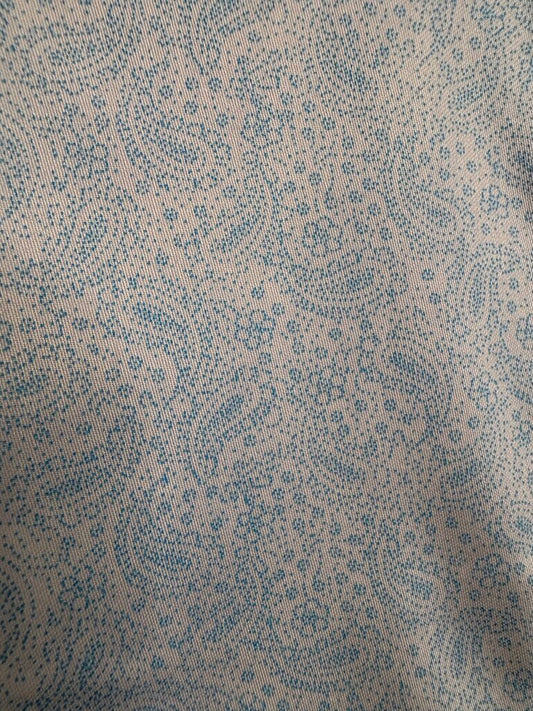 TEAL PAISLEY BETTY BERDINE SHIRT