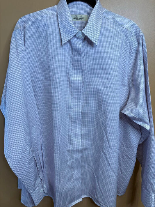 PURPLE CHECK BETTY BERDINE SHIRT