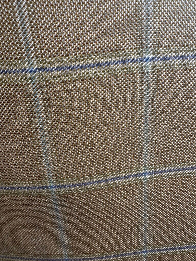 MARSHA DERRIAGA TAN PLAID DAY COAT