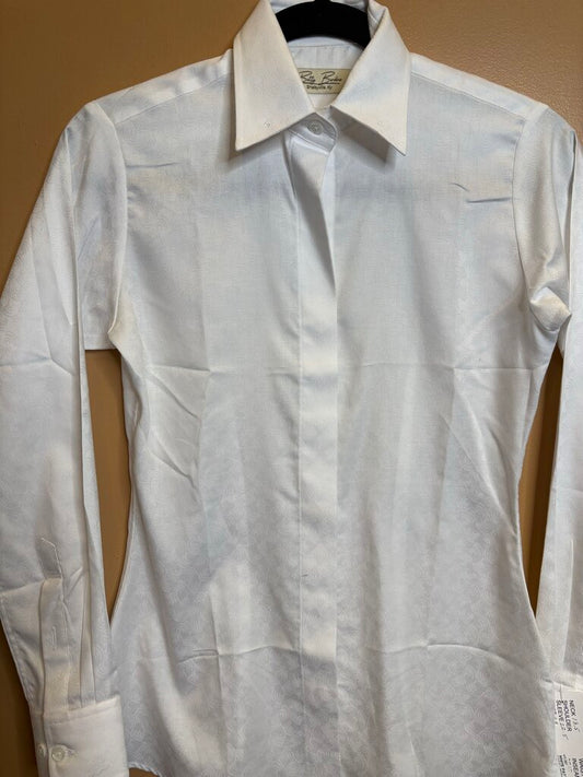 WHITE PATTERN BETTY BERDINE SHIRT