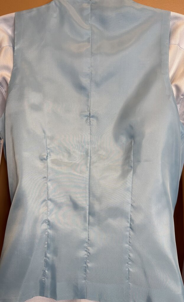 LIGHT BLUE HERRINGBONE BBROS VEST
