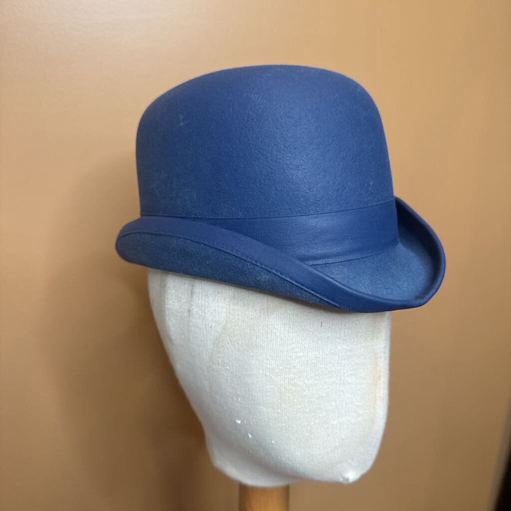 CUSTOM DYED BLUE BBRO'S 6.5 DERBY