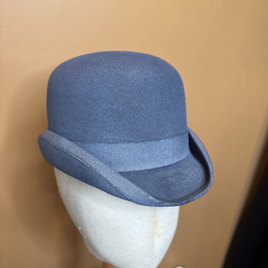 CUSTOM DYED BLUE GRAY BBRO'S DERBY 6 5/8