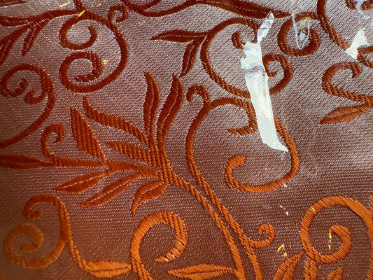ORANGE SWIRLS TIE