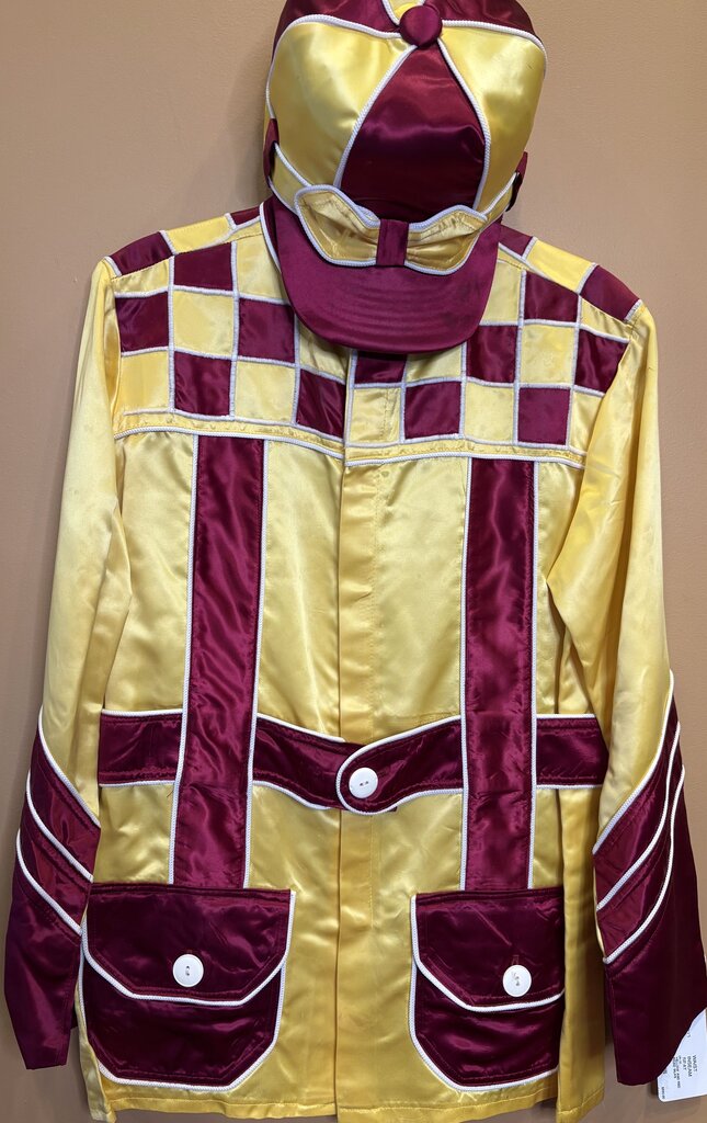 YELLOW AND RED ROAD SILKS