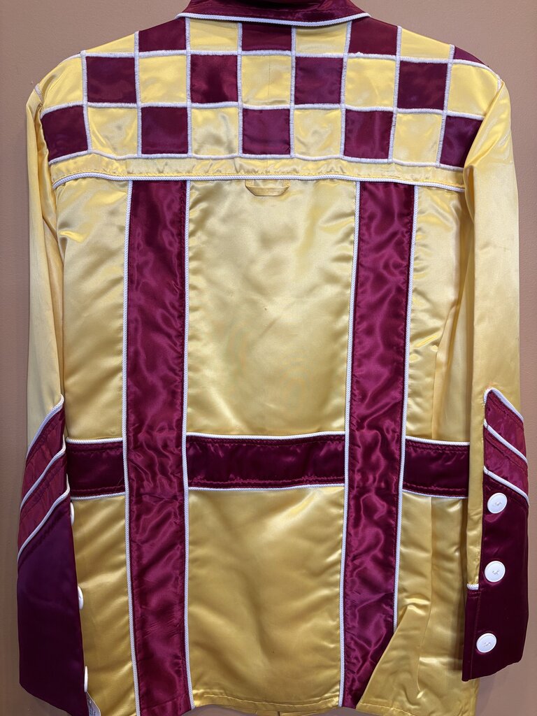 YELLOW AND RED ROAD SILKS