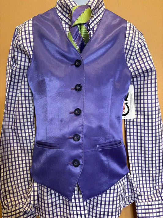 PURPLE CHECK BBRO'S SHIRT