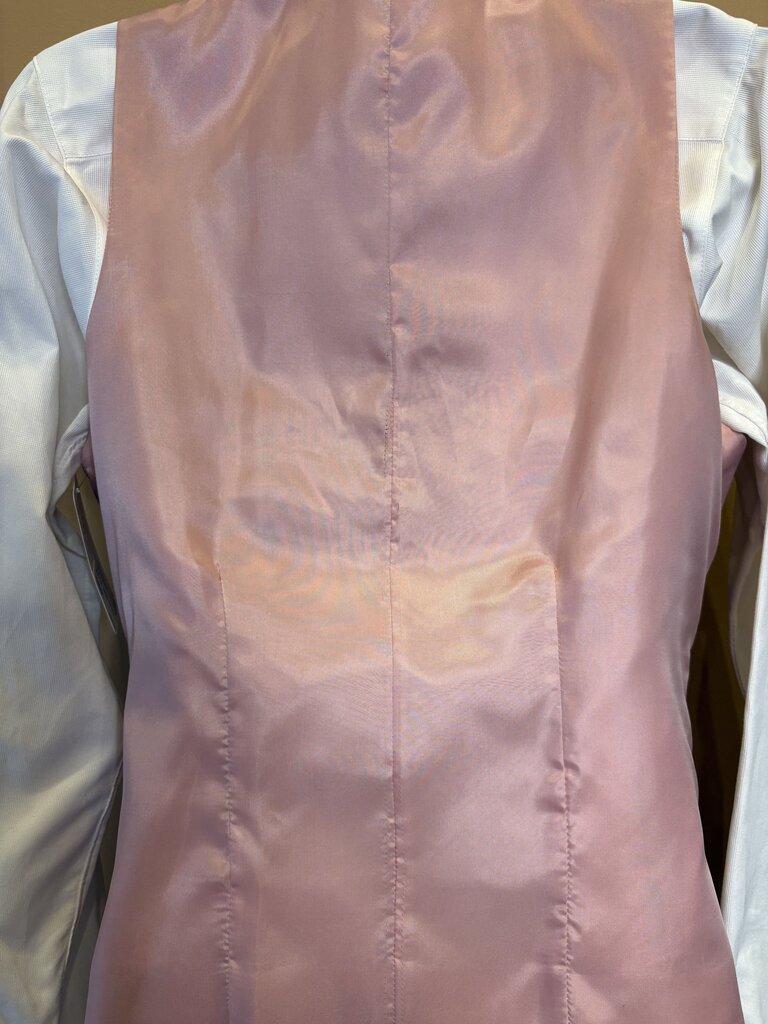 MAUVE HERRINGBONE BBRO'S VEST