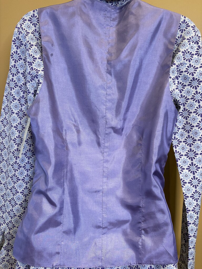 PURPLE HERRINGBONE BBRO'S VEST