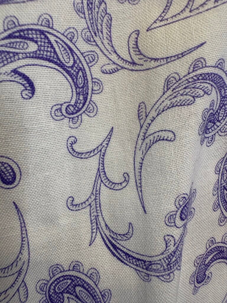 PURPLE PAISLEY SCINTILL SHIRT