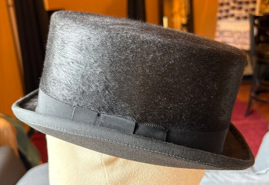 BLACK REED HILL TOP HAT 6 3/4