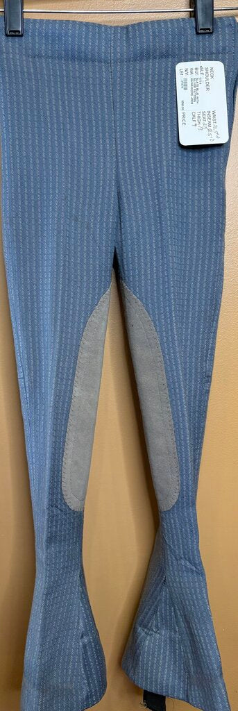 SLATE BLUE WITH SILVER PATTERN HAWKWOOD JODS