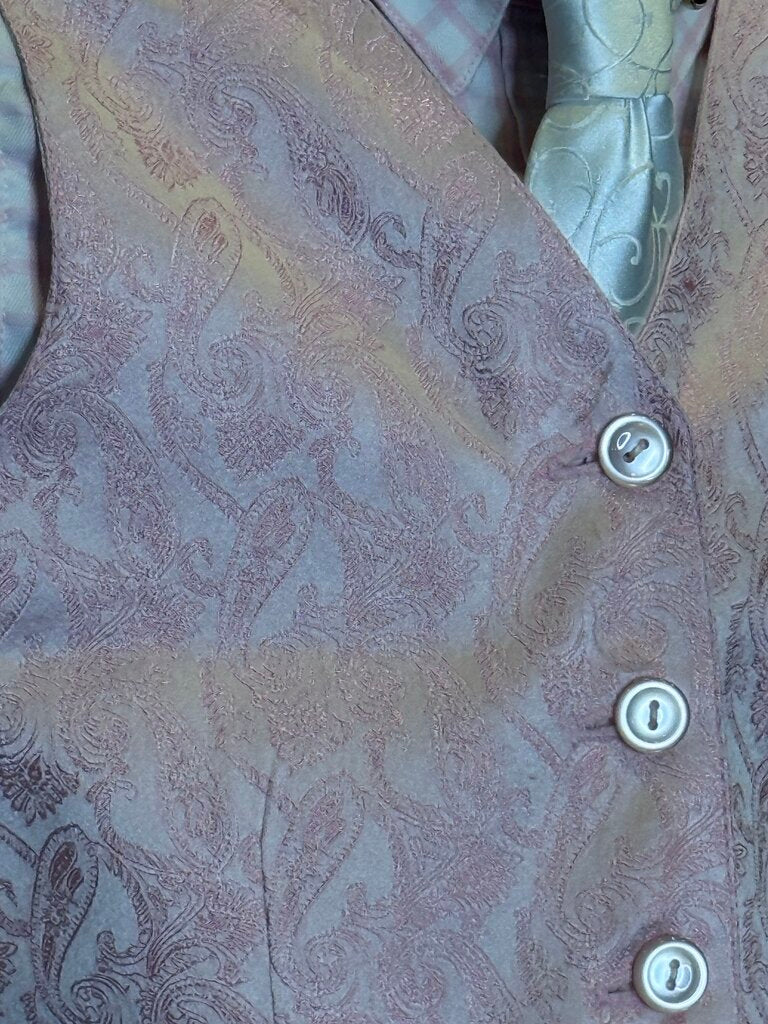 PINK PAISLEY HAWKWOOD VEST
