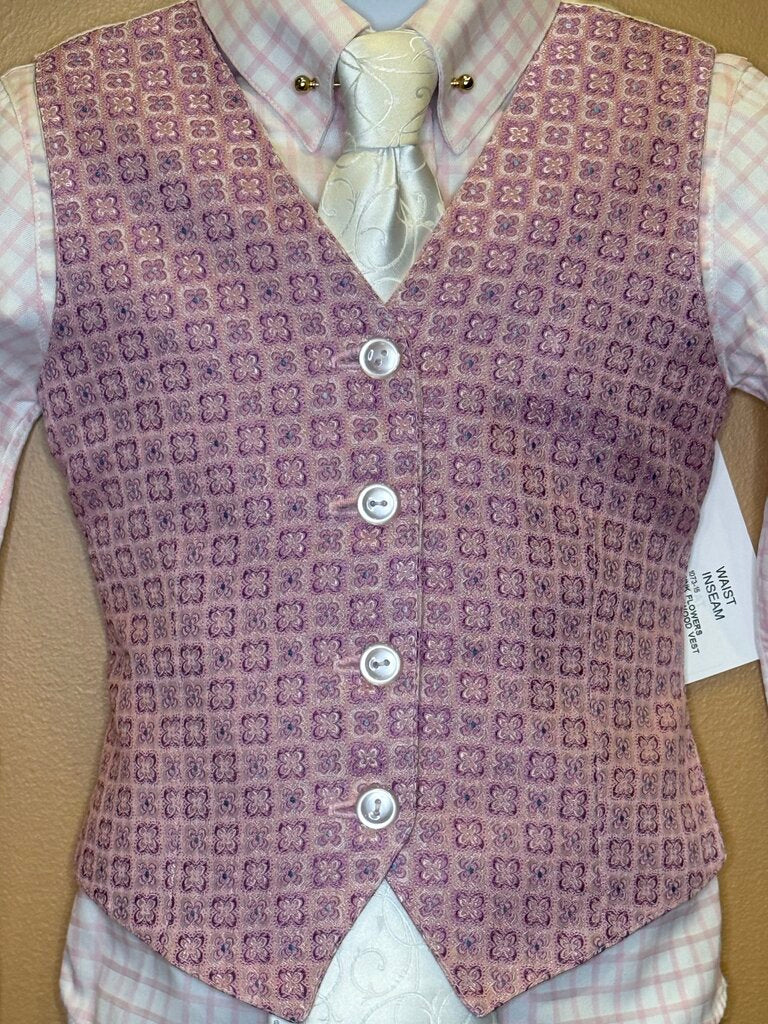 PINK FLOWERS HAWKWOOD VEST