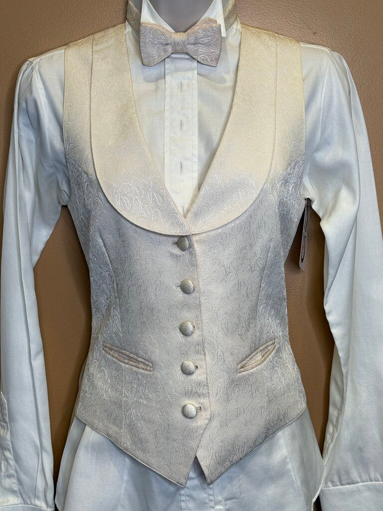 CREAM FORMAL SET WITH BOWTIE DEREGNAUCOURT