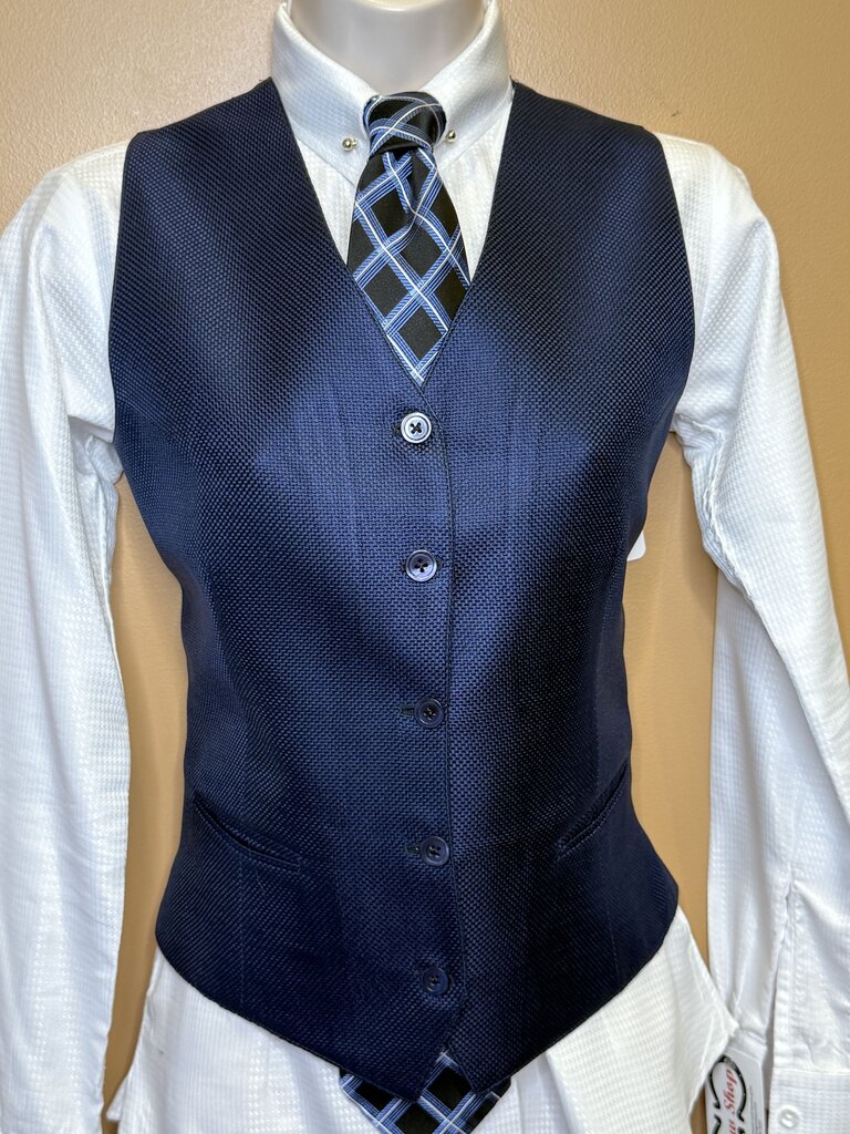 NAVY DION DEREGNAUCOURT VEST