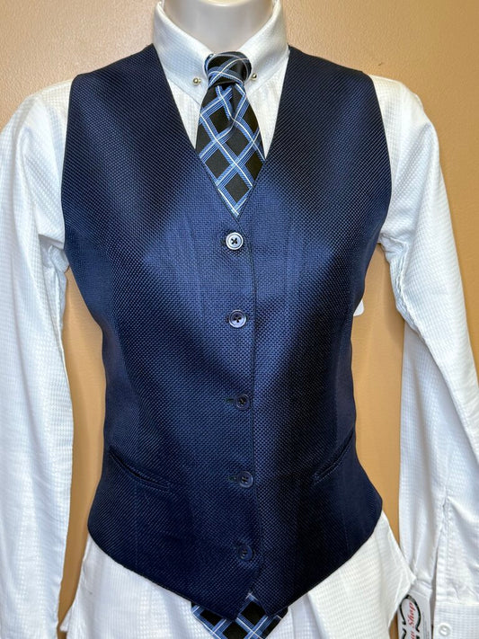 NAVY DION DEREGNAUCOURT VEST