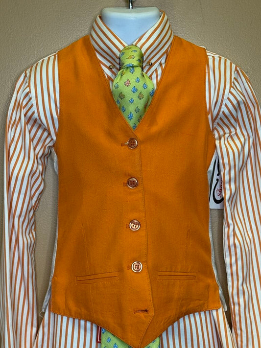 ORANGE STRIPE DEREGNAUCOURT SHIRT