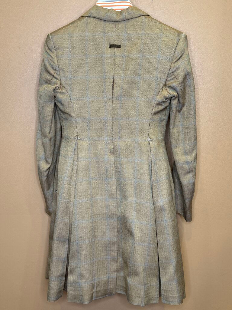CAMEL WITH BLUE WINDOWPANE BBROS DAY SUIT