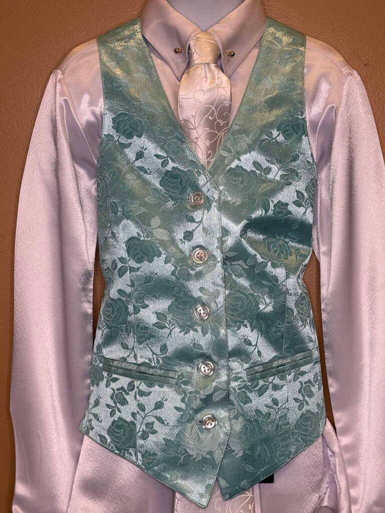 BRAND NEW MINT ROSES VEST BETTY BERDINE