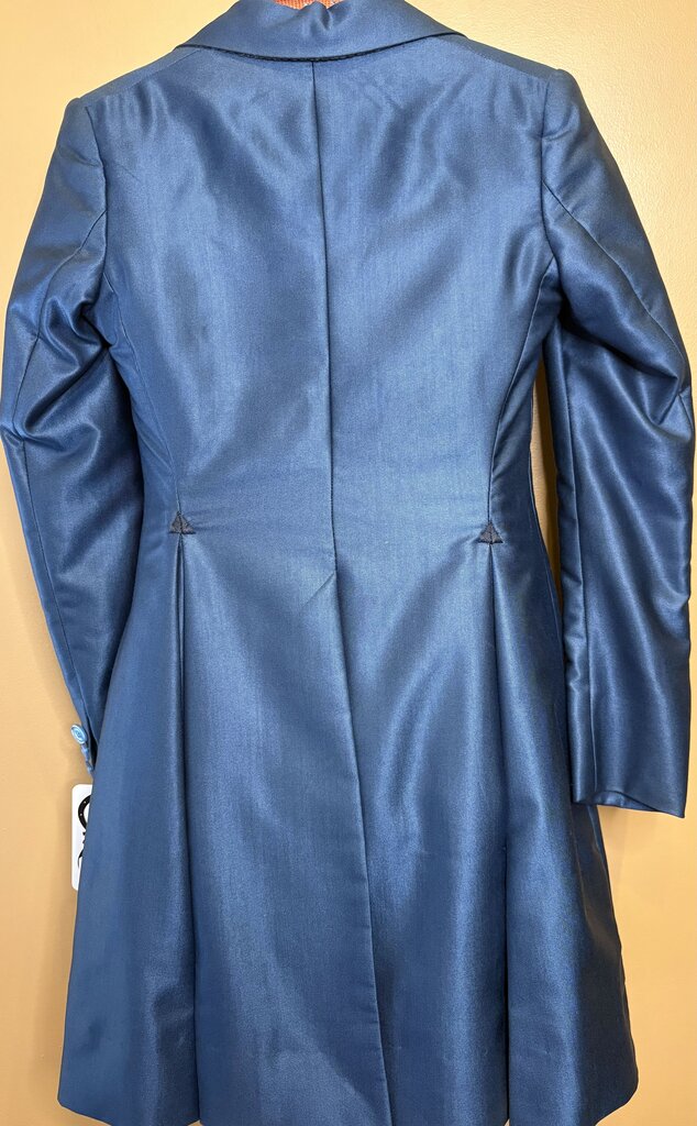MEDIUM BLUE SHEEN BECKER BRO'S DAY SUIT
