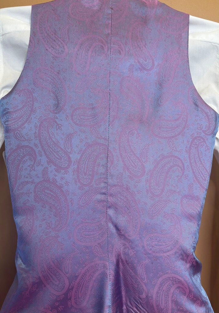PINK SATIN DEREGNAUCOURT VEST