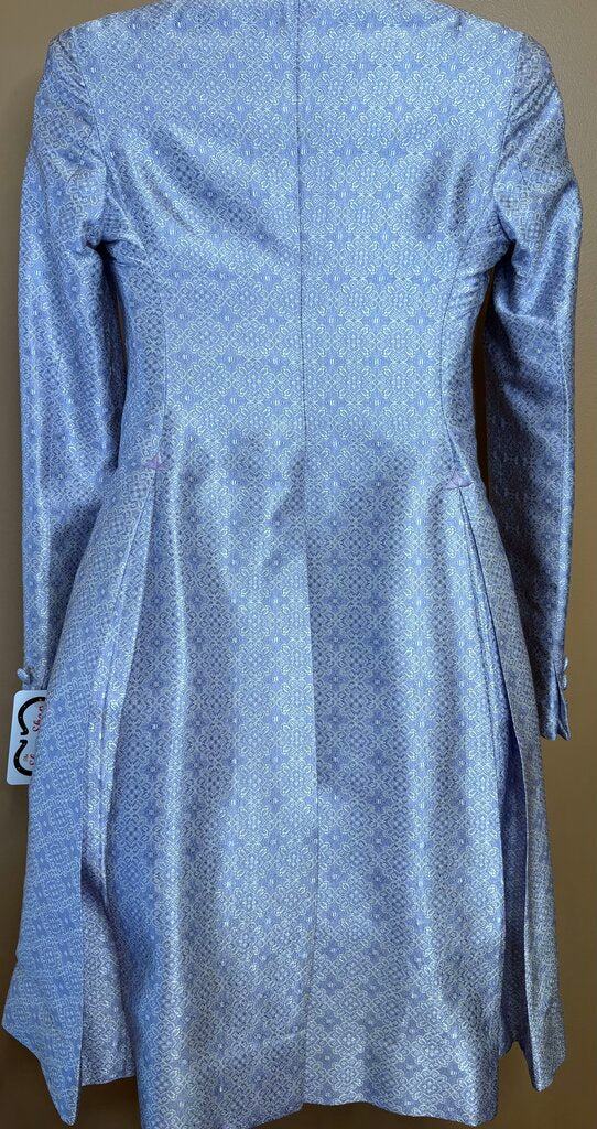 LILAC WITH WHITE PATTERN DEREGNAUCOURT DAY COAT