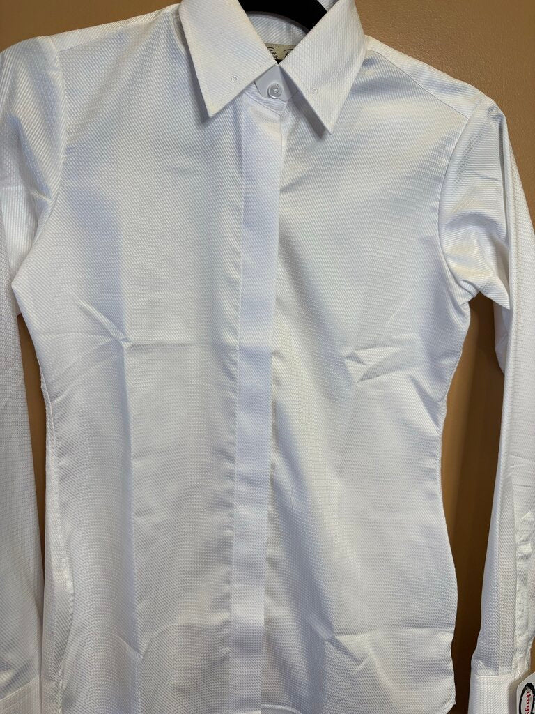 WHITE PATTERN BETTY BERDINE SHIRT