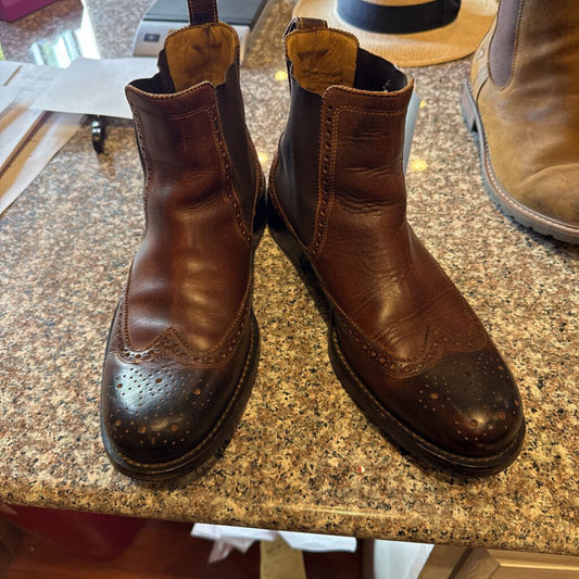MEN'S BROWN BOOTS 9.5M