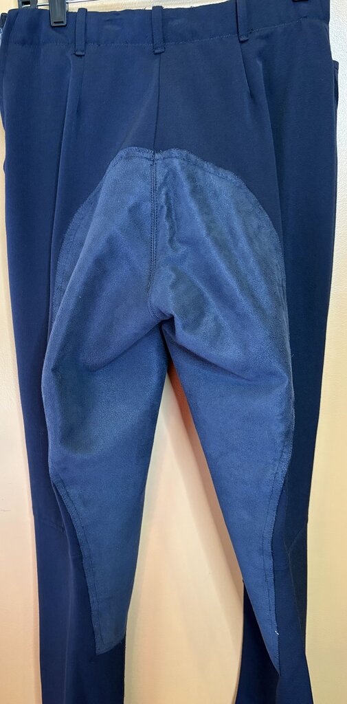 NAVY LUCKY JODS WITH FULL SUEDE SEAT