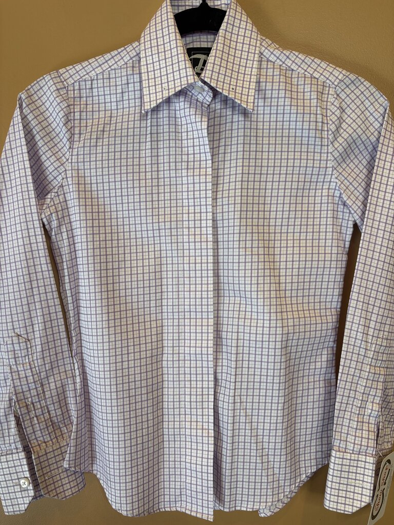 PURPLE CHECK DEREGNAUCOURT SHIRT