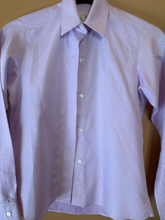 PURPLE CHECK BETTY BERDINE SHIRT