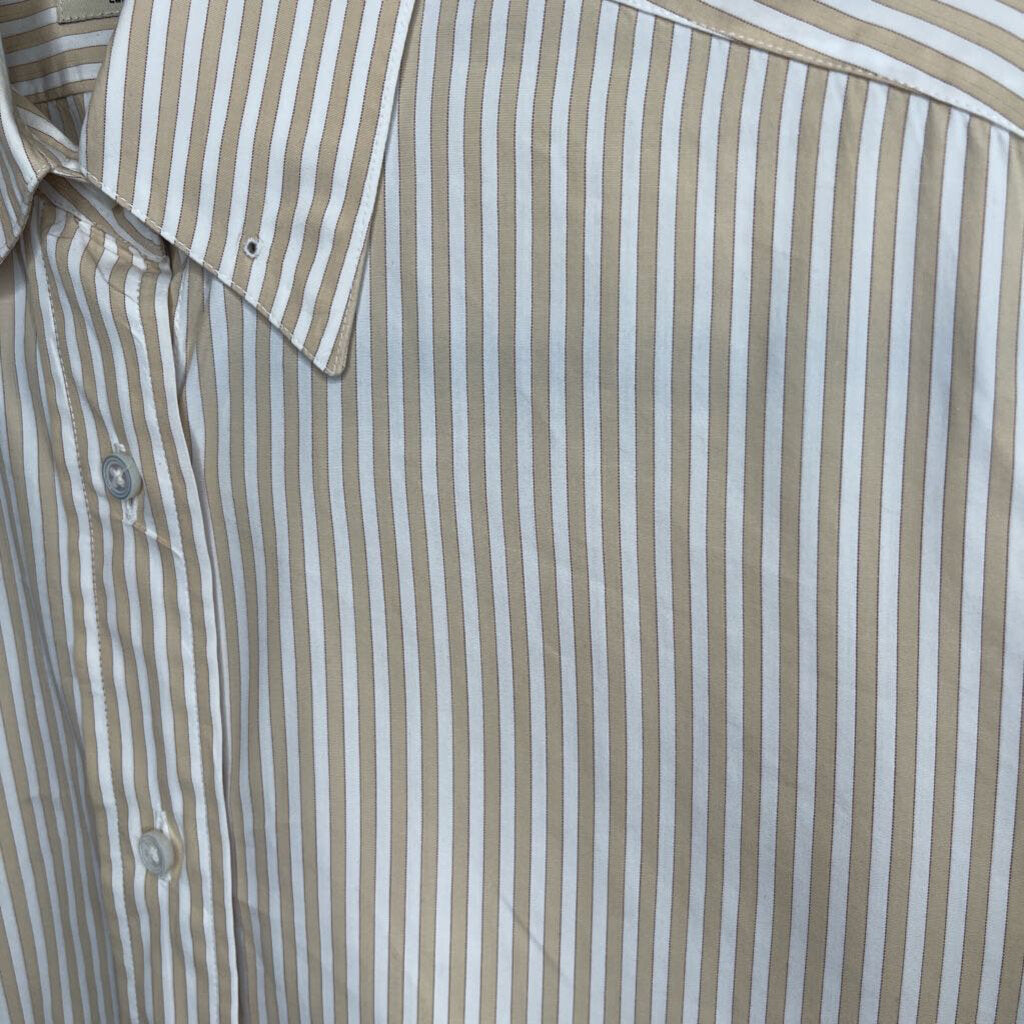 SHIRT TAN STRIPES BECKER BROTHERS