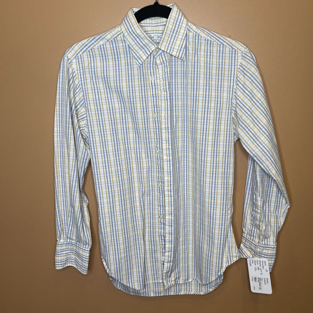 SHIRT YELLOW AND BLUE STRIPES CARL MEYERS