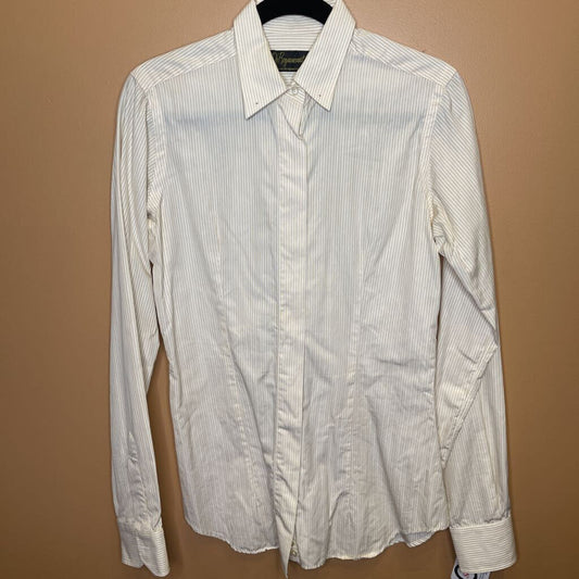 SHIRT DEREGNAUCOURT CREAM STRIPE