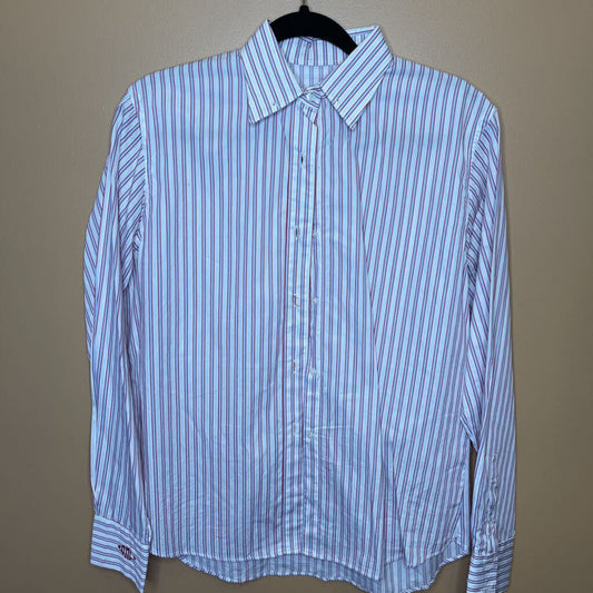 SHIRT RED/BLUE STRIPE