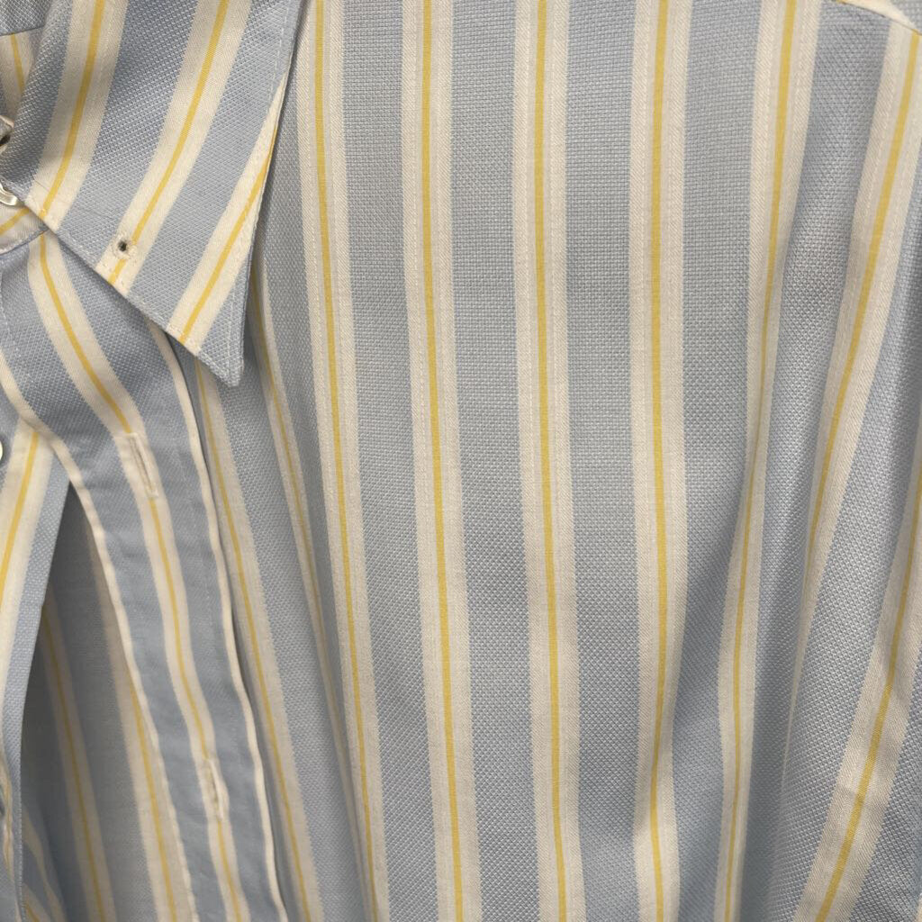 SHIRT BLUE/YELLOW STRIPE CM