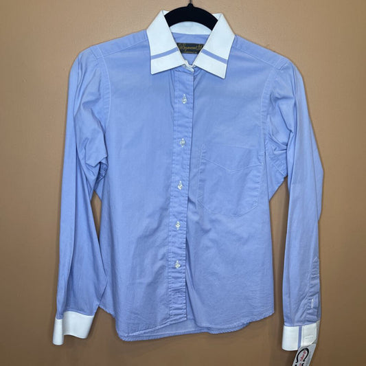 SHIRT BLUE WITH WHITE COLLAR DEREGNAUCOURT