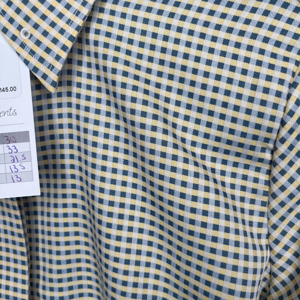 SHIRT ELLIE MAY YELLOW/GRAY CHECK